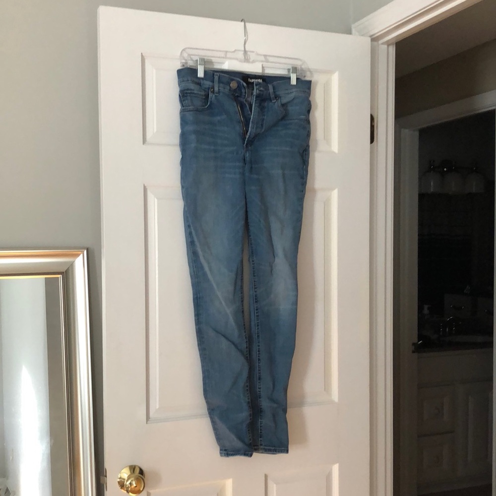 Express high rise legging skinny jeans
